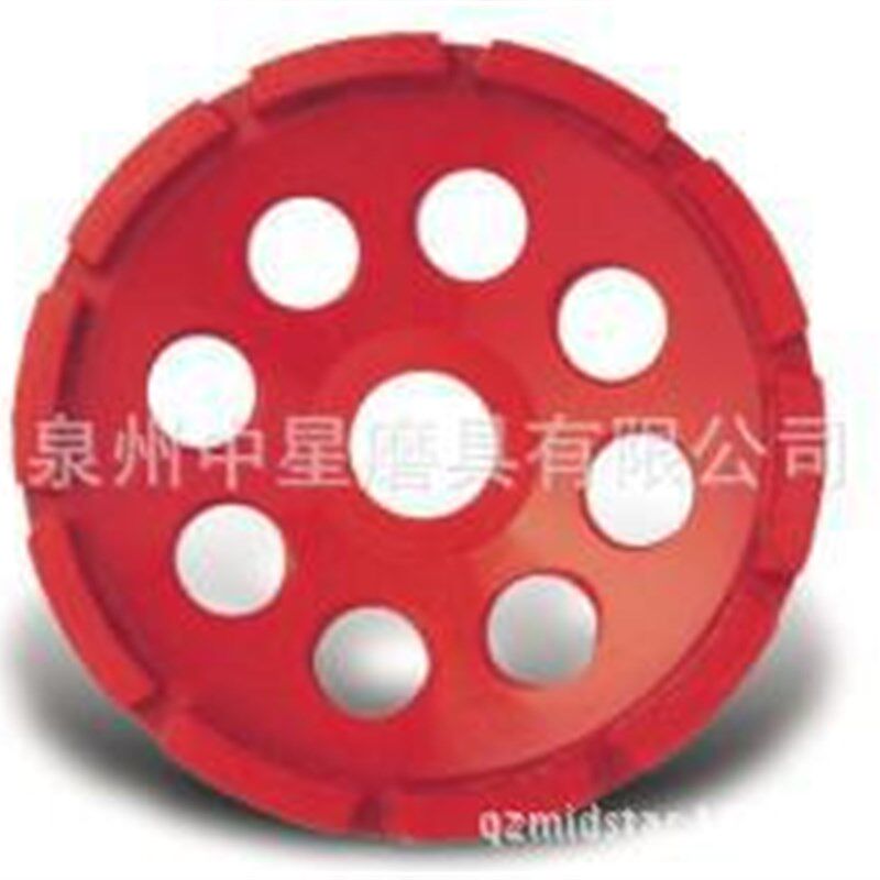 厂供高品质125mm金刚石磨具波纹形磨盘单双排磨轮石材混泥土碗磨