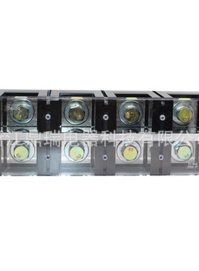 TC-10004)(1000A4P)固定式大电流接线端子阻燃接线排胶木加厚铜件