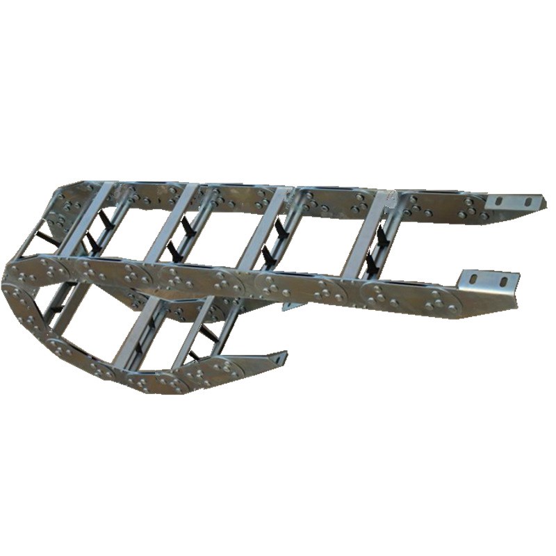 重叠嵌套运行/垂直悬挂运行 油管保护拖链--III型桥式钢制拖链