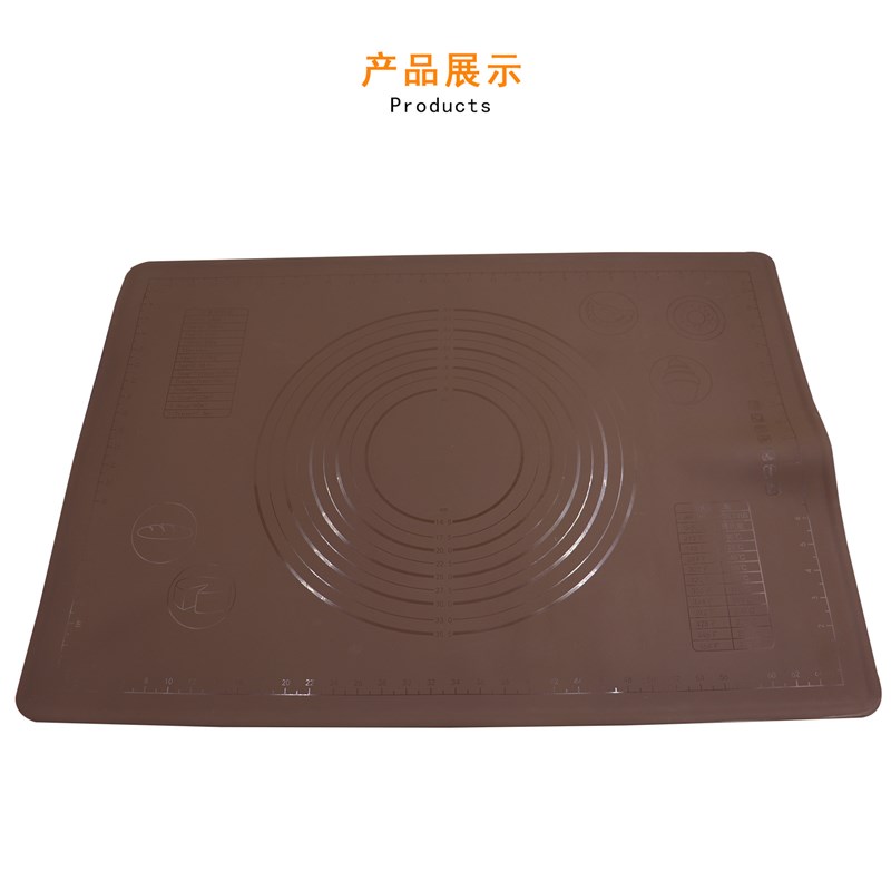 加厚50*70硅胶揉面垫擀面垫烘焙工具加厚硅胶垫面板案板不粘板