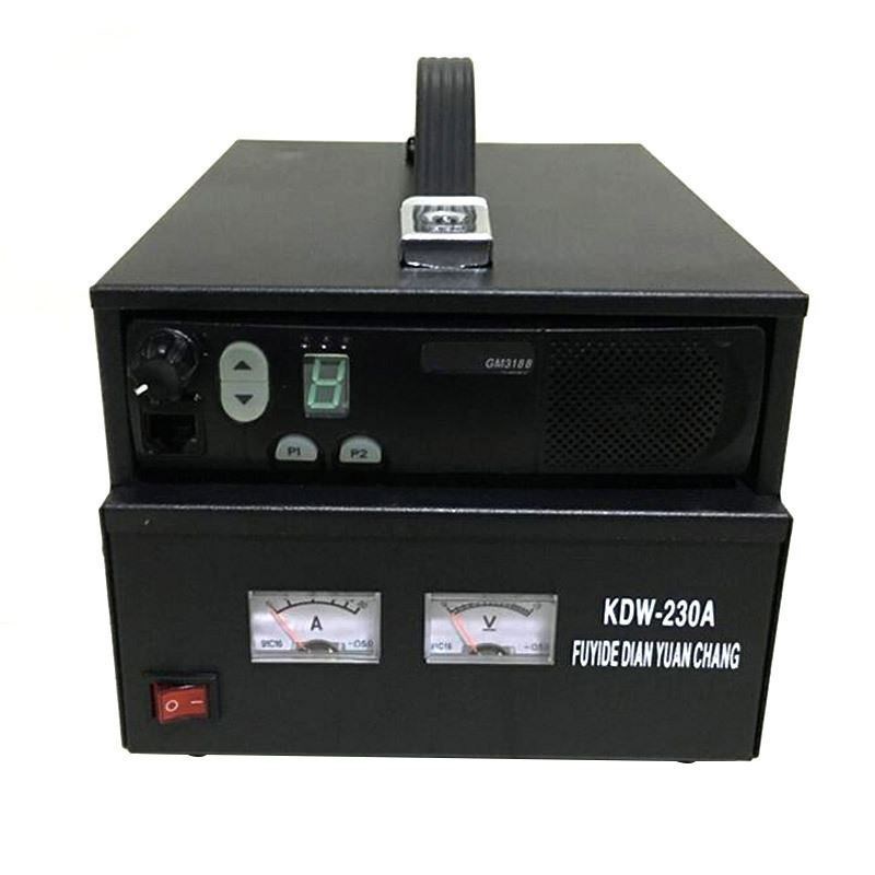 车载台机箱基地台一体13.8伏30A变压器GM3188基地台对讲机