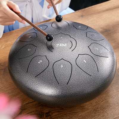 zani空灵鼓11音无忧鼓成人儿童初学10寸12寸钢舌鼓打击乐器手碟鼓