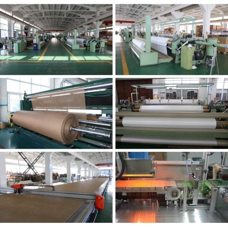 进口料PTFE高温布烫印机漆布铁氟龙耐腐蚀绝缘抗粘层压机用脱模布