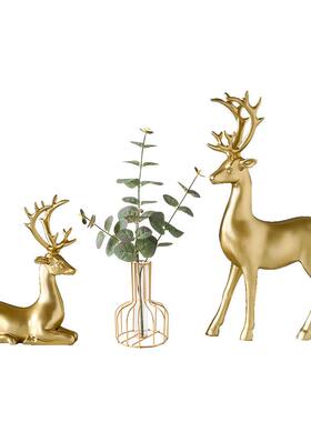 现代轻奢高档酒柜餐边柜摆件创意客厅办公室家居软装室内装饰品