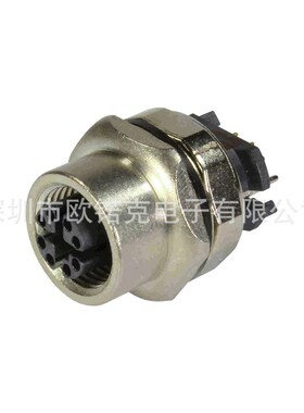 HARTING浩亭21033812802哈丁M12圆形连接器接口接头 PCB适配器