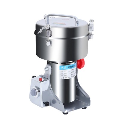 玖蓝2500克大型粉碎机家用小钢磨商用打粉机超细研磨机干磨粉机