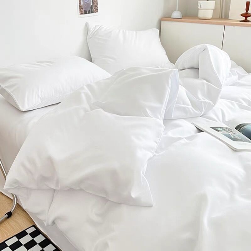 E4C酒店被子全套一整套民宿宾馆专用被子被芯白色床上用品被褥全
