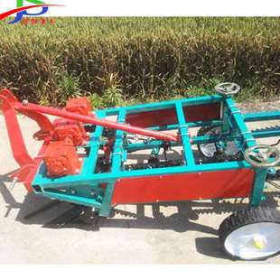 花生摘果機 平地起壟花生出土機 鏈條式 壟上種植手扶花生收獲機