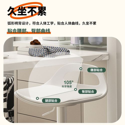 吧台椅升降椅子商用酒吧桌椅前台凳子家用高吧凳收银台吧椅高脚凳