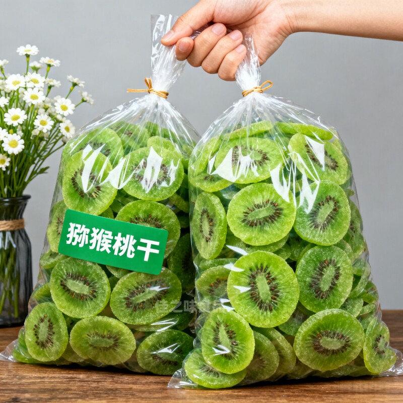 【促销】维C果王猕猴桃干奇异果干蜜饯水果干果脯猕猴桃凉果零食
