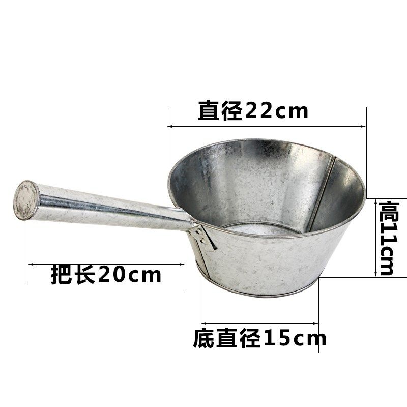 新款 家用长把加厚防锈水勺铁把长柄水舀子水勺水瓢水勺铁,厨房/烹饪用具,水舀/水瓢,淘宝优惠券,粉丝福利购,淘宝优惠卷