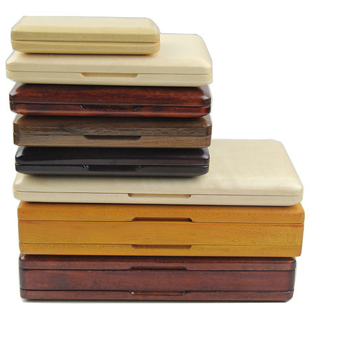 双簧管哨片盒 oboe 哨子盒7 810 12 20 40片  实木红色放哨片盒