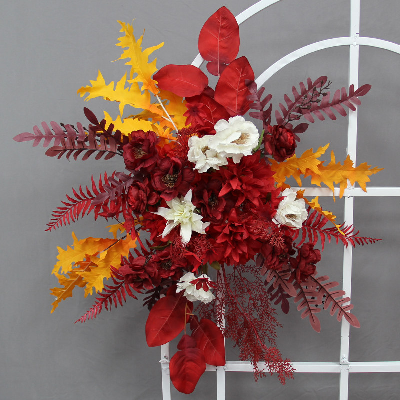 婚庆仿真花柚子叶挂花婚礼布置装饰花点蓝色地排花路引花婚礼假花,节庆用品/礼品,婚庆绢花,淘宝优惠券,粉丝福利购,淘宝优惠卷