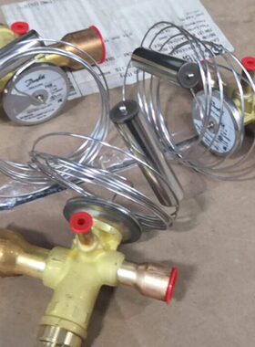 Danfoss丹佛斯膨胀阀TGES7.5TR/26KW 067N6229冷库热力膨胀阀TDES