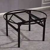 圆桌方桌简易支架折叠架不锈钢金属可折叠伸缩桌腿支撑架子好收纳