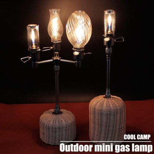 户外露营汽灯瓦斯灯便携帐篷灯营灯复古烛灯氛围灯野营灯马灯灯罩