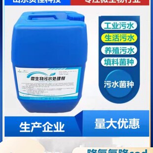 微生物污水处理剂厌氧菌好氧菌硝化反硝化生物填料活性污泥菌种