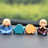 汽车摆件汽车用品家居饰品办公桌公仔车内摆件车载装 饰品