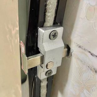 无框搭扣阳台卡扣卫生间门栓移门配件推拉门锁玻璃窗锁扣弹簧插销