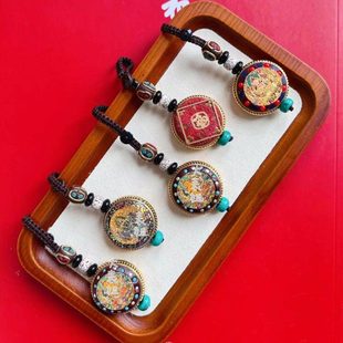 北京宫里钥匙挂件法物流通处黄黑才千手观音普贤菩萨手机绳结代请