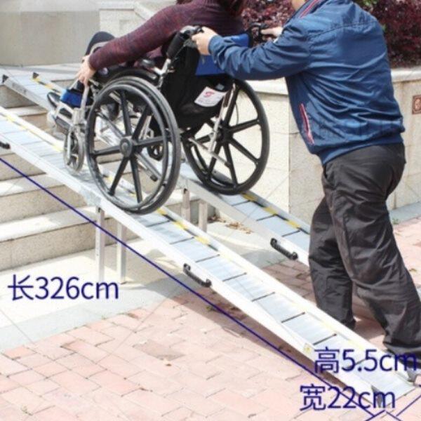 便携式无障碍坡道板摩托轮椅电动车上车上楼台阶板斜坡板装车神器
