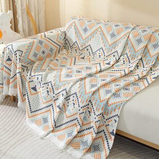 棉麻沙发巾一整张全盖全包沙发盖布盖巾盖毯桌布四季通用沙发套罩