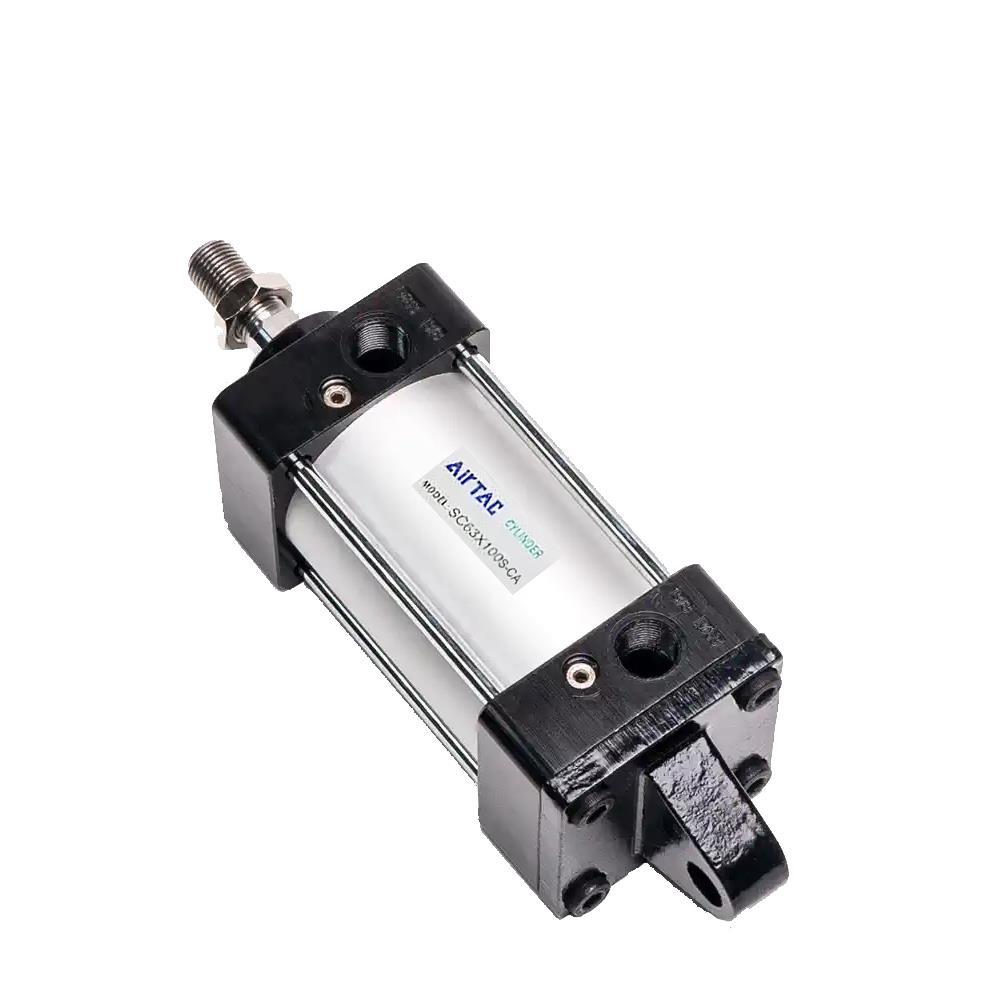 亚德客大推力标准气缸带单耳SC63/32/40*5080100/125/160/200S-CA