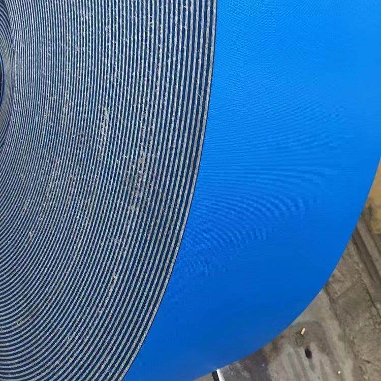 提升机PVC整芯蓝色皮带/尼龙粮用提升带白色皮带可打孔皮带