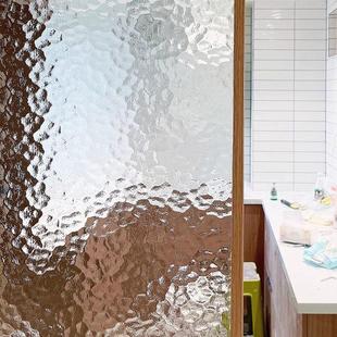 水波纹立体水纹玻璃钢化半透明压花艺术玻璃门窗屏风隔断玄关定制