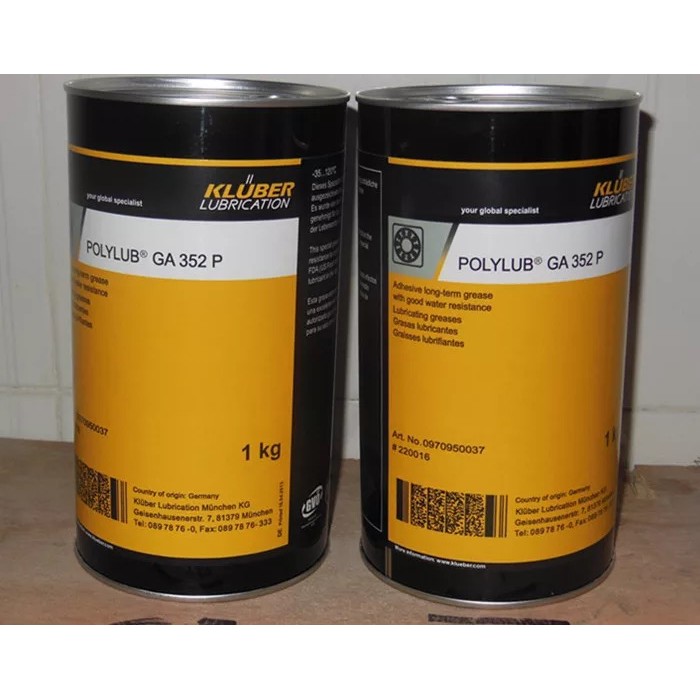 克鲁勃GA352P食品级润滑脂,轴承油黄油KLUBER POLYLUB GA 352 P