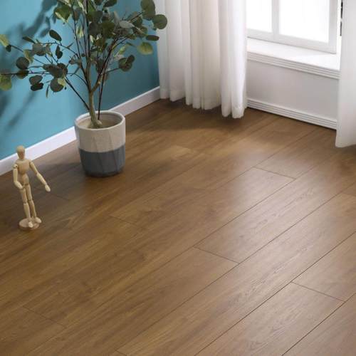 家用强化复合地板酒店民宿商用工程原木纹地暖碳素木地板防水耐磨