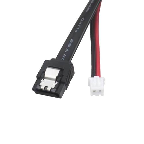 电脑电源xh2.54 小2PIN+SATA转接一体硬盘光驱数据线供电线7+15线