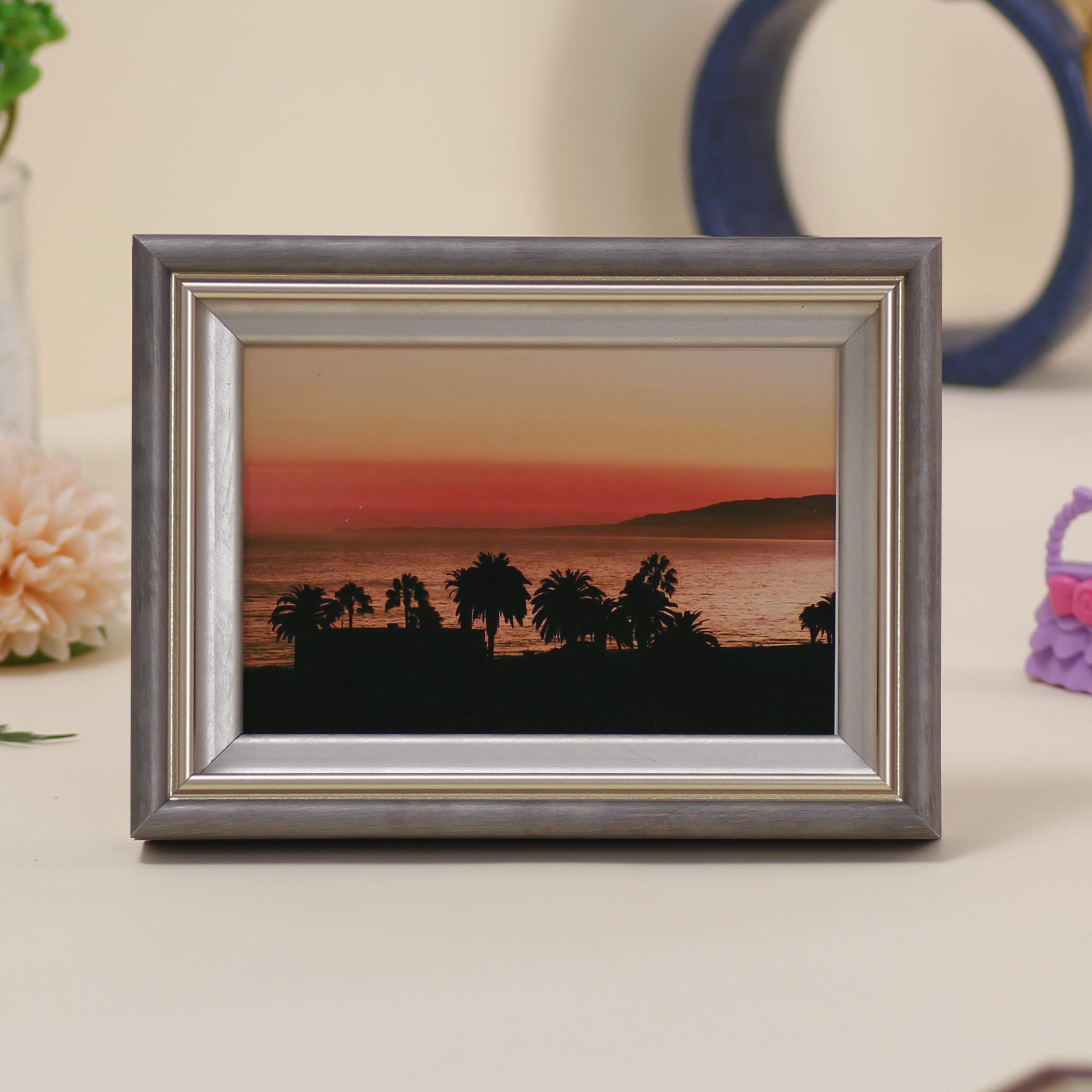 【量多优惠】挂墙相框10×15横竖可摆摆台摆件全家福像框礼物画框