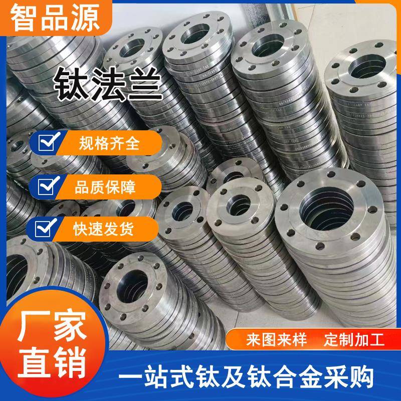 需定制TA2平焊法兰 钛带颈对焊法兰生产厂家 加工DN15-DN800定制