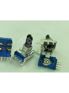 RK1113N 卧式单联电位器 B10K 柄含螺纹长15MMF 90度 4脚