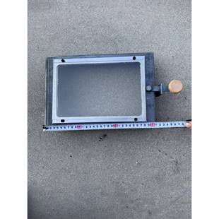 壁炉炉门定制300*200*50耐高温1200高温玻璃窑炉炉门面包窑炉门