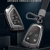 适用凯迪拉克钥匙套CT6新XT4壳22款 XTS扣CTS车SRX包 ATSL XT5 XT6