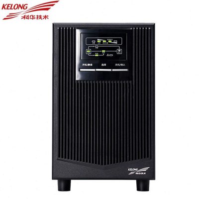 科华在线式UPS不间断电源YTR1102L 2KVA/1600W 长稳压供电单主机