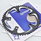 浩盟公路车牙盘齿片修补件53t39T折叠车改装 10s11速5孔BCD130大盘