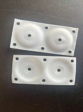 SYSTEC真空泵膜片四氟隔膜片进口特氟龙膜片抽气动泵40*76耐腐蚀