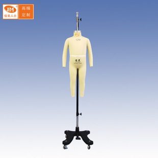 俊美立裁人台欧美婴童12M 1岁儿童全身吊挂板房模特 标准体型尺寸