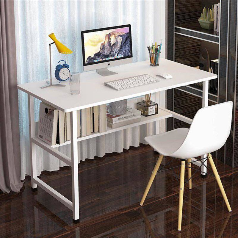 简易桌子电脑桌台式家用办公桌简约单人学生小书桌卧室学习写字桌
