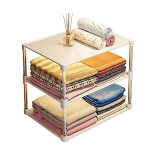 衣柜分隔板柜间内置物61LB12架层隔断收纳空利用神塑器衣橱宿舍