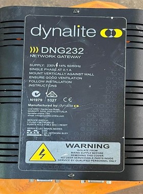 Dynalite智能调光模块 DNG232 实物拍摄,功能包(久久配件)