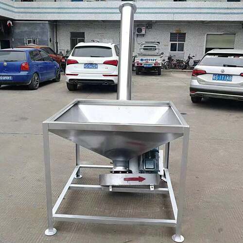 04不锈钢螺旋上料机化工粉体颜料助剂上料机耐腐蚀绞龙输送机