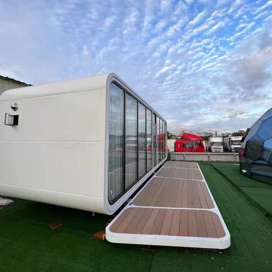苹果舱太空舱旅游景点太空舱民宿露营区集成房屋户外住人集成房
