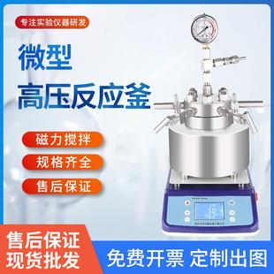 100ML小型高温高压反应釜不锈钢反应釜微型磁力搅拌高压反应釜
