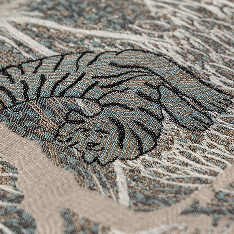 新宸优品 新中式全棉抱枕被子两用老虎客厅沙发办公室午休空调被