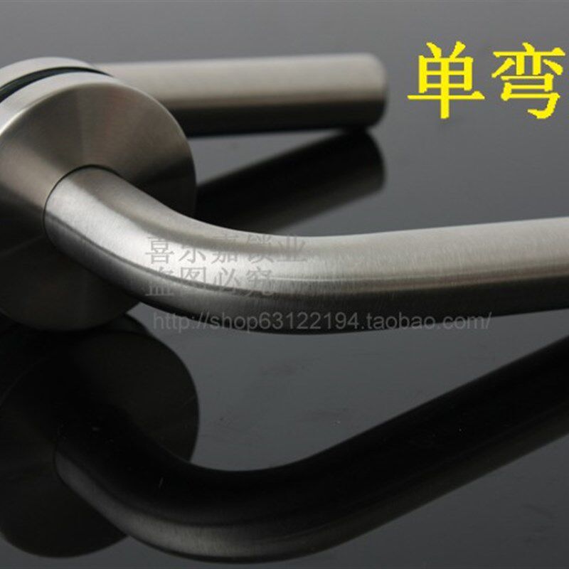 304不锈钢把手锁通道门锁厨房门锁储藏室锁防火门过道楼梯间门锁