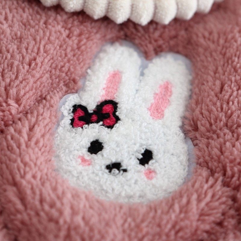 秋冬季儿童宝宝米粒绒加厚保暖睡衣套装女童男孩子珊瑚绒家居服